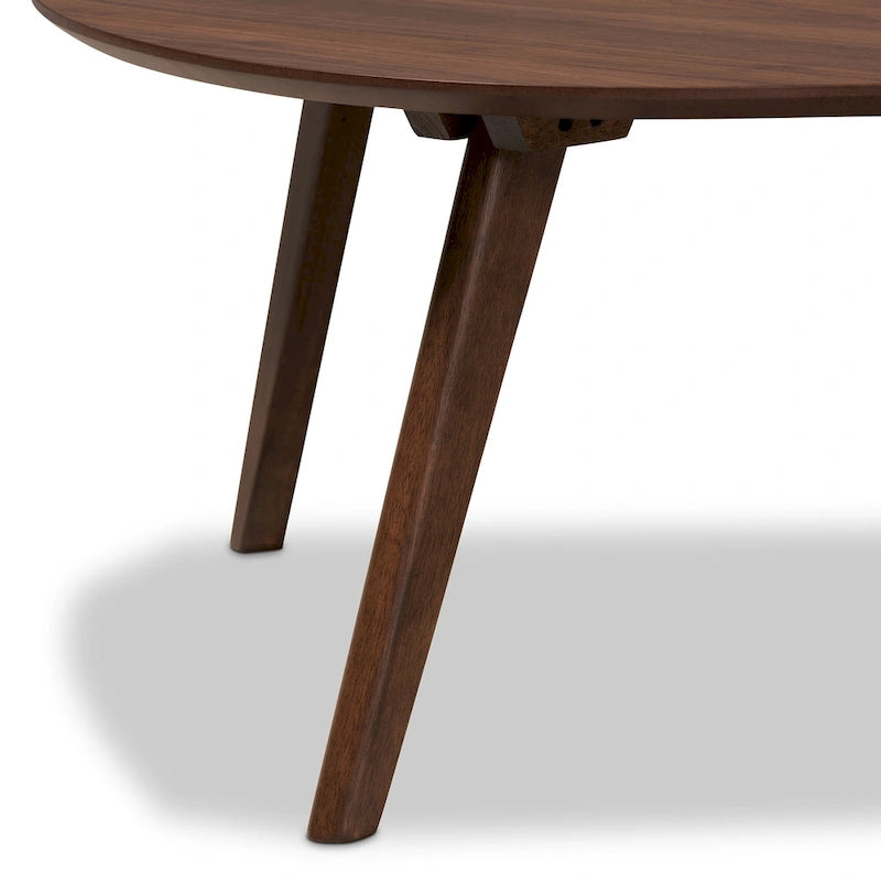 Walnut Finished Coffee Table