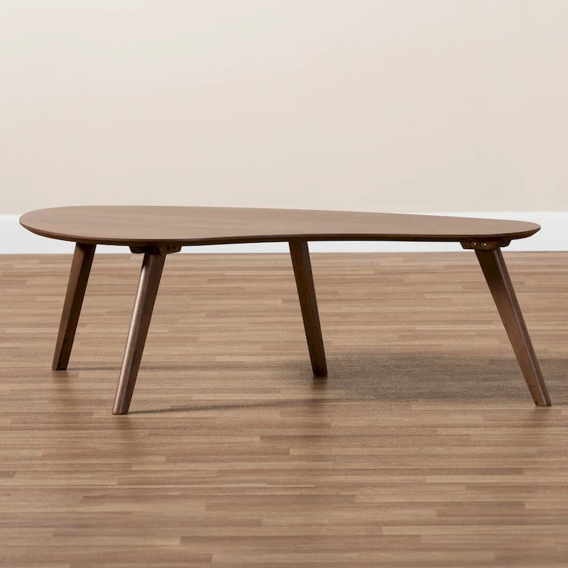 Walnut Finished Coffee Table