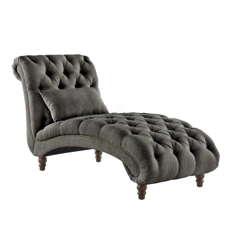 Tufted Oversized Chaise Lounge
