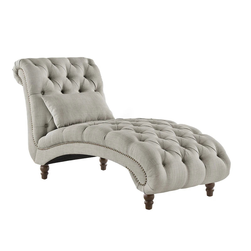 Tufted Oversized Chaise Lounge