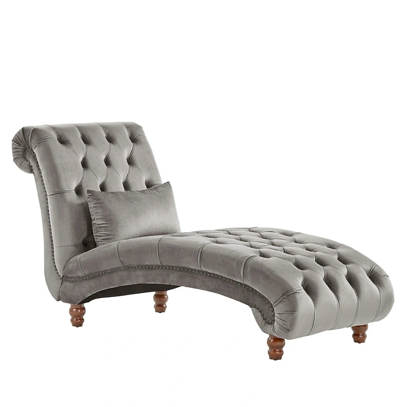 Tufted Oversized Chaise Lounge