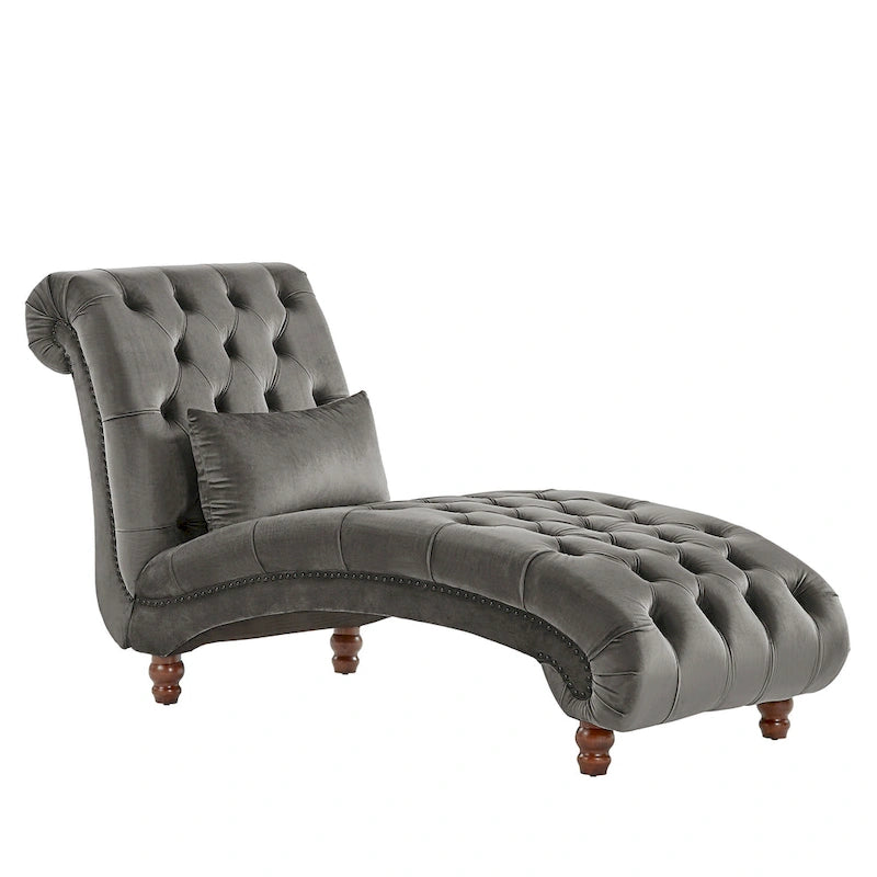 Tufted Oversized Chaise Lounge