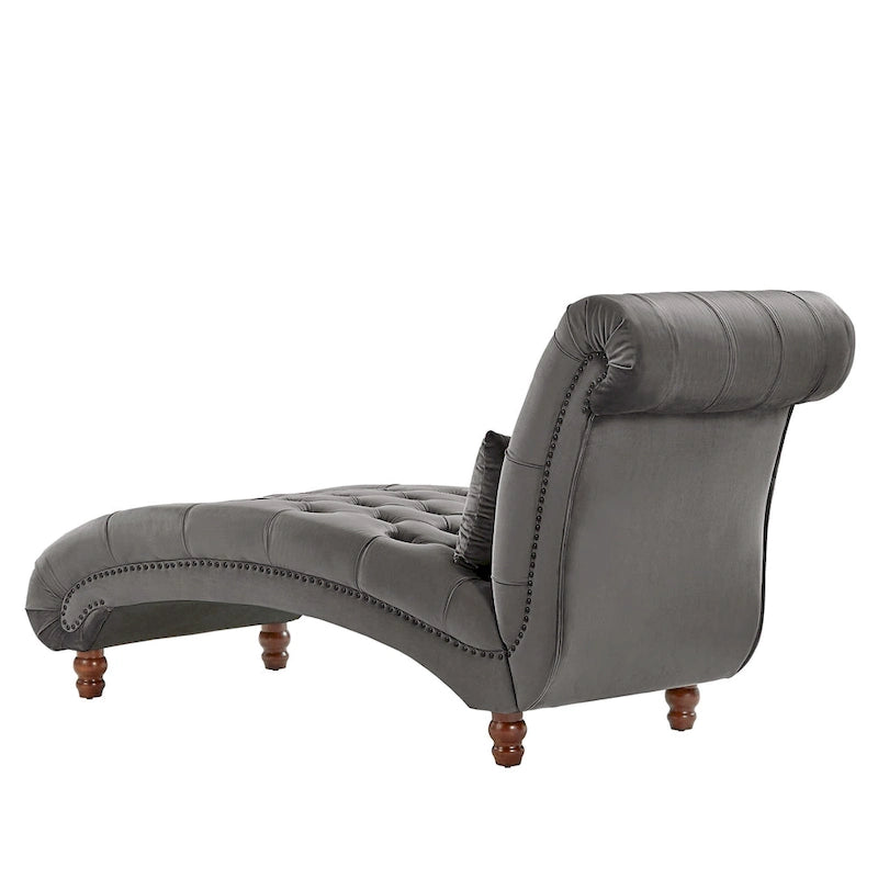 Tufted Oversized Chaise Lounge