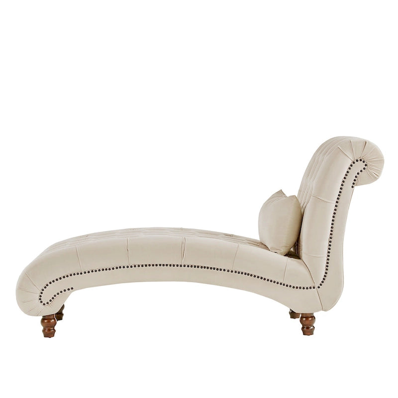 Tufted Oversized Chaise Lounge