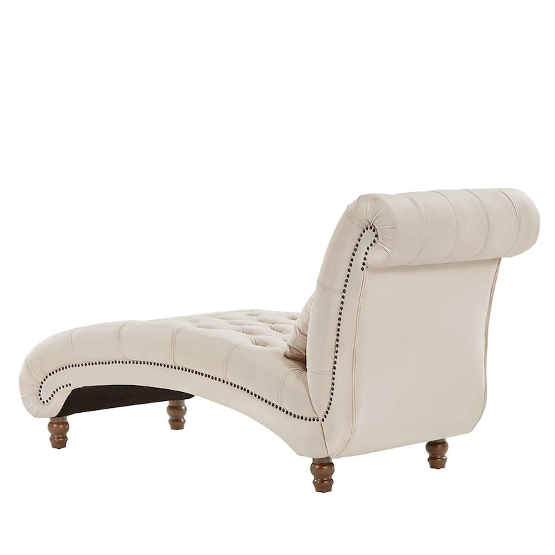 Tufted Oversized Chaise Lounge