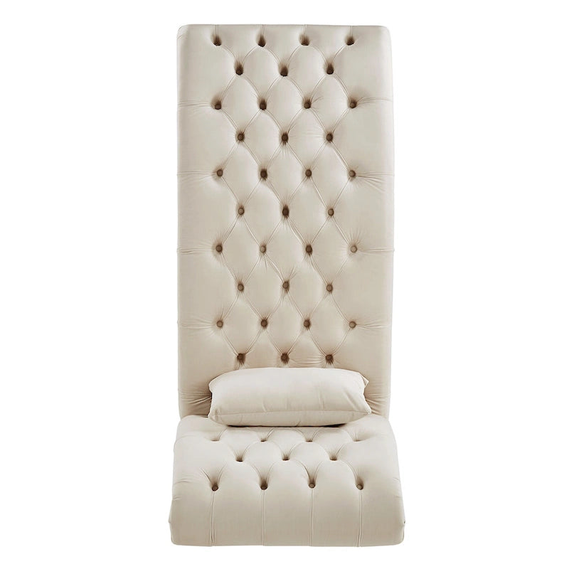 Tufted Oversized Chaise Lounge