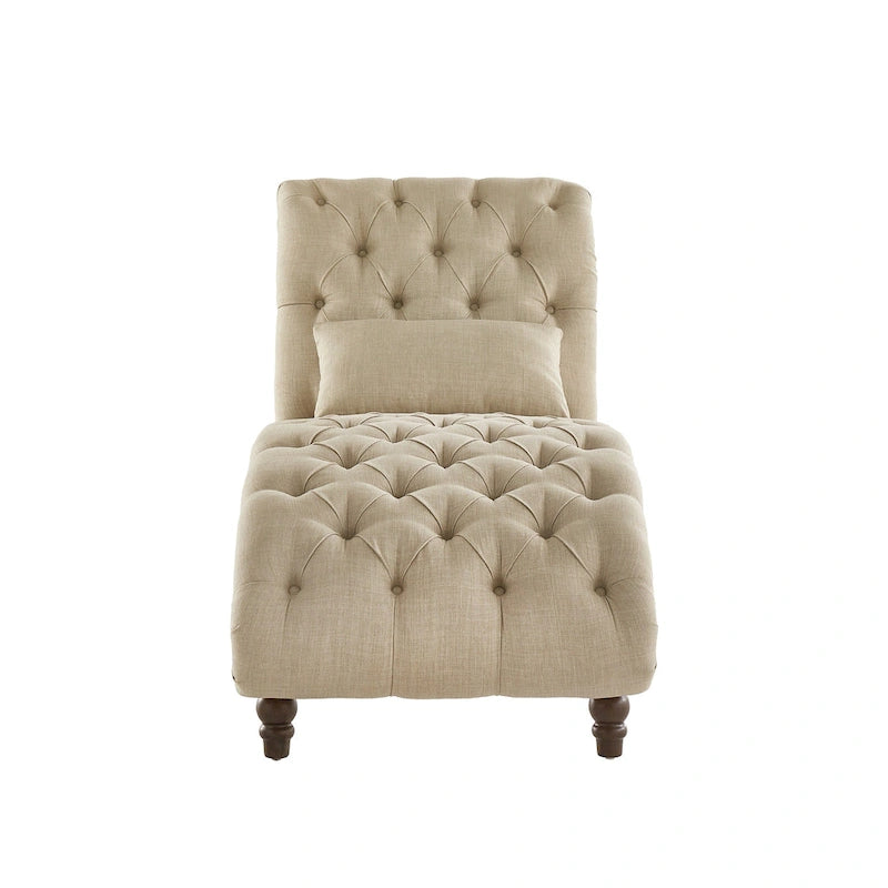 Tufted Oversized Chaise Lounge