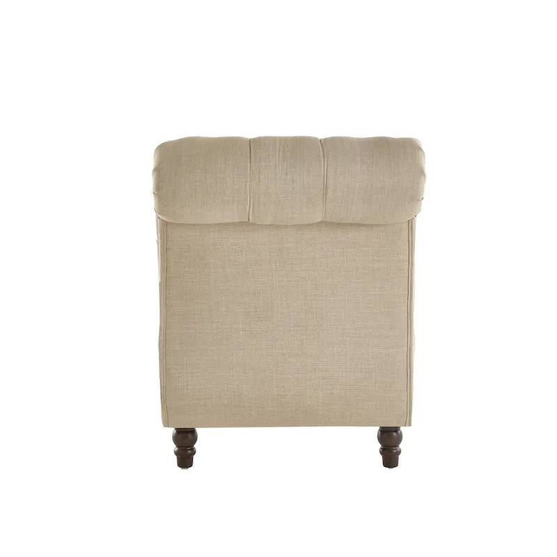 Tufted Oversized Chaise Lounge