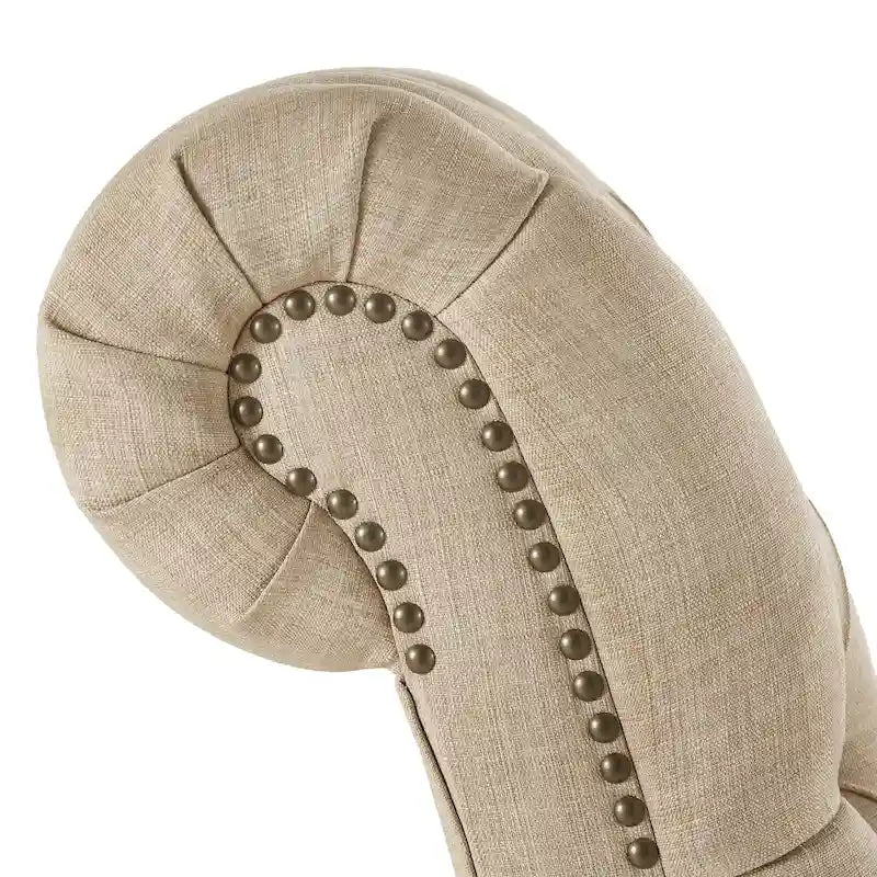 Tufted Oversized Chaise Lounge