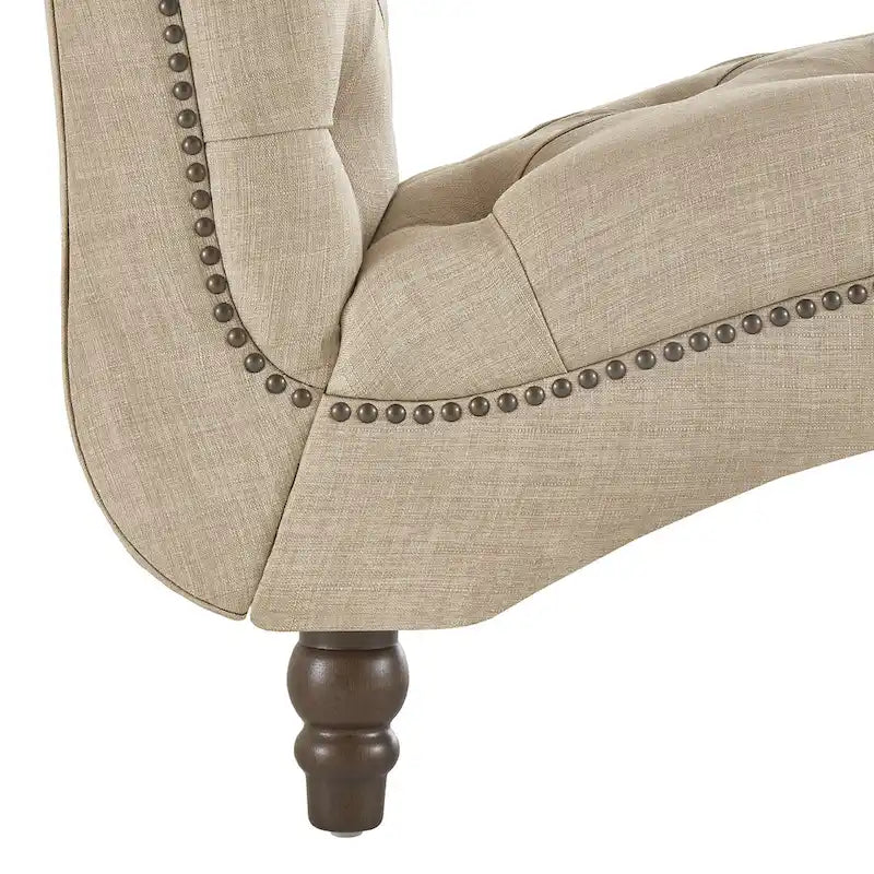 Tufted Oversized Chaise Lounge