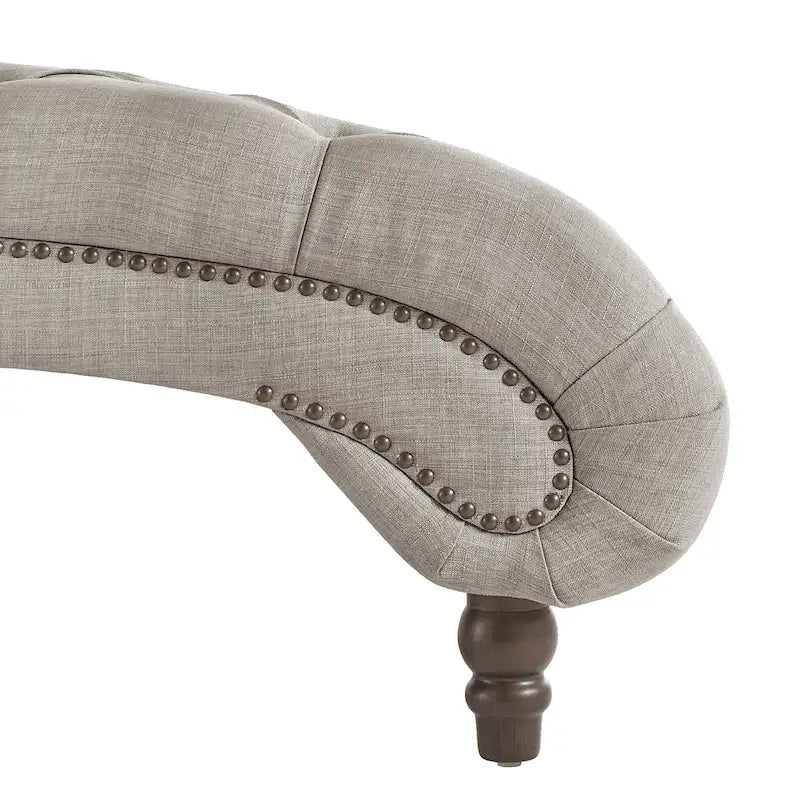 Tufted Oversized Chaise Lounge