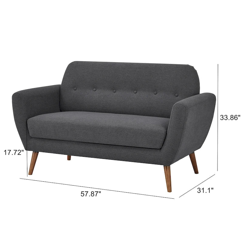 Upholstered Loveseat