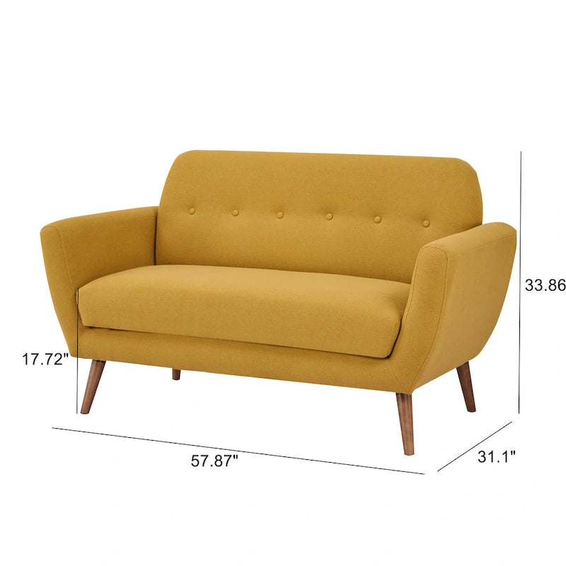 Upholstered Loveseat
