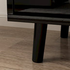 30 Recessed Electric Fireplace High Glossy TV Stand