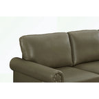 3 Seat Sofa with Rubber wood Legs and Nails finish