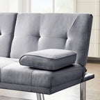 3 Seat Sofa with Rubber wood Legs and Nails finish