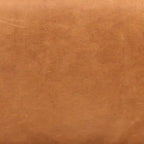 Ottoman with Adjustable Walnut Table - Full Grain Genuine Leather