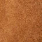 Ottoman with Adjustable Walnut Table - Full Grain Genuine Leather