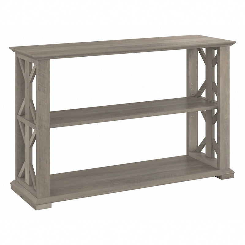Console Table with Shelves