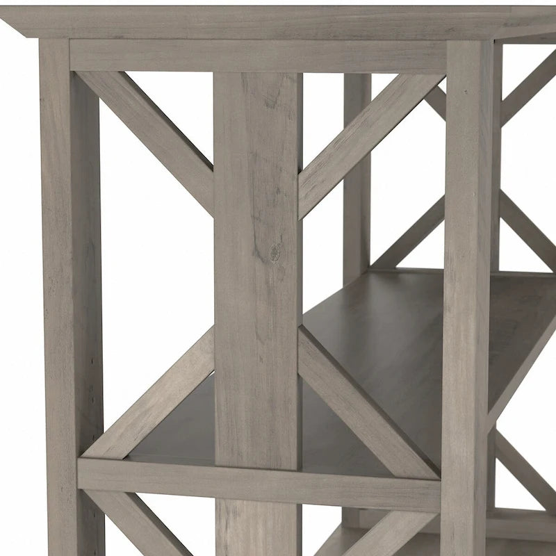 Console Table with Shelves