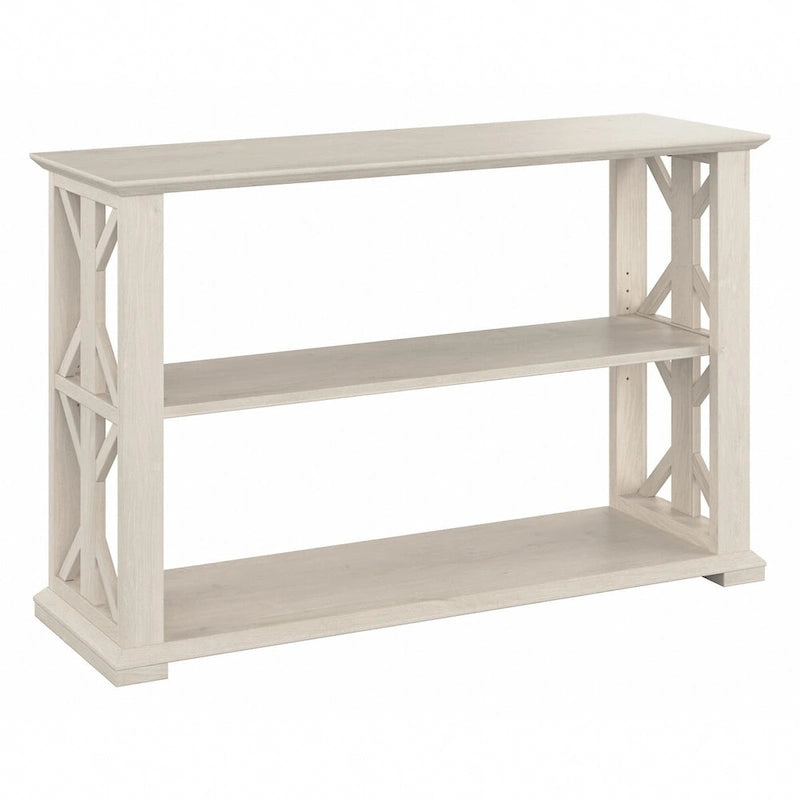Console Table with Shelves