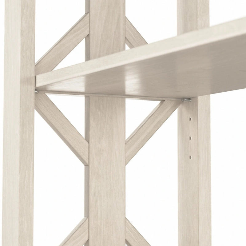 Console Table with Shelves